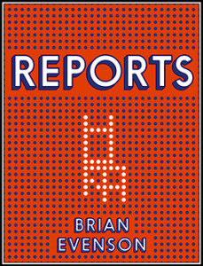 Reports Brian Evenson Cupboard Pamphlet